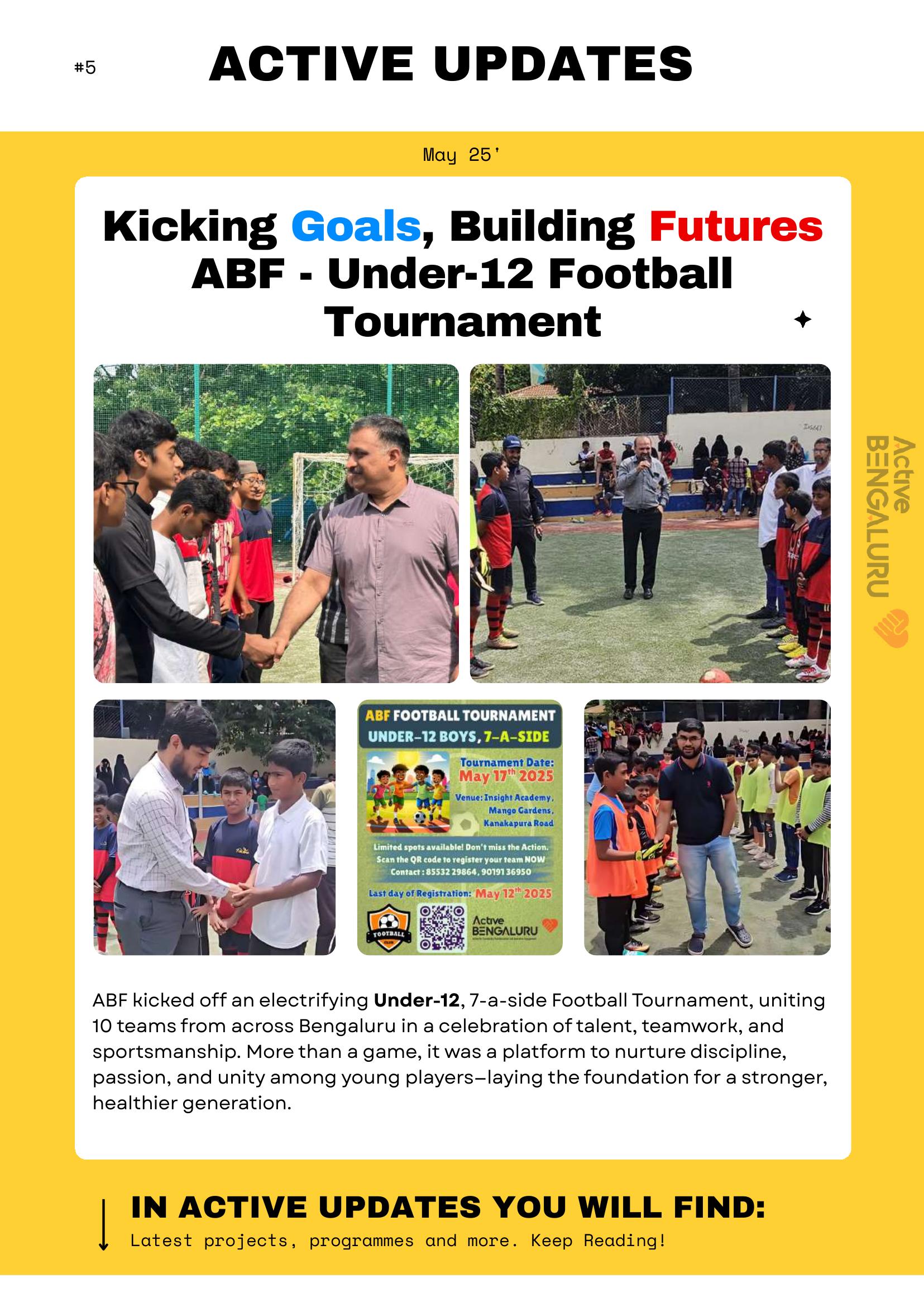 Under-12 Football Tournament