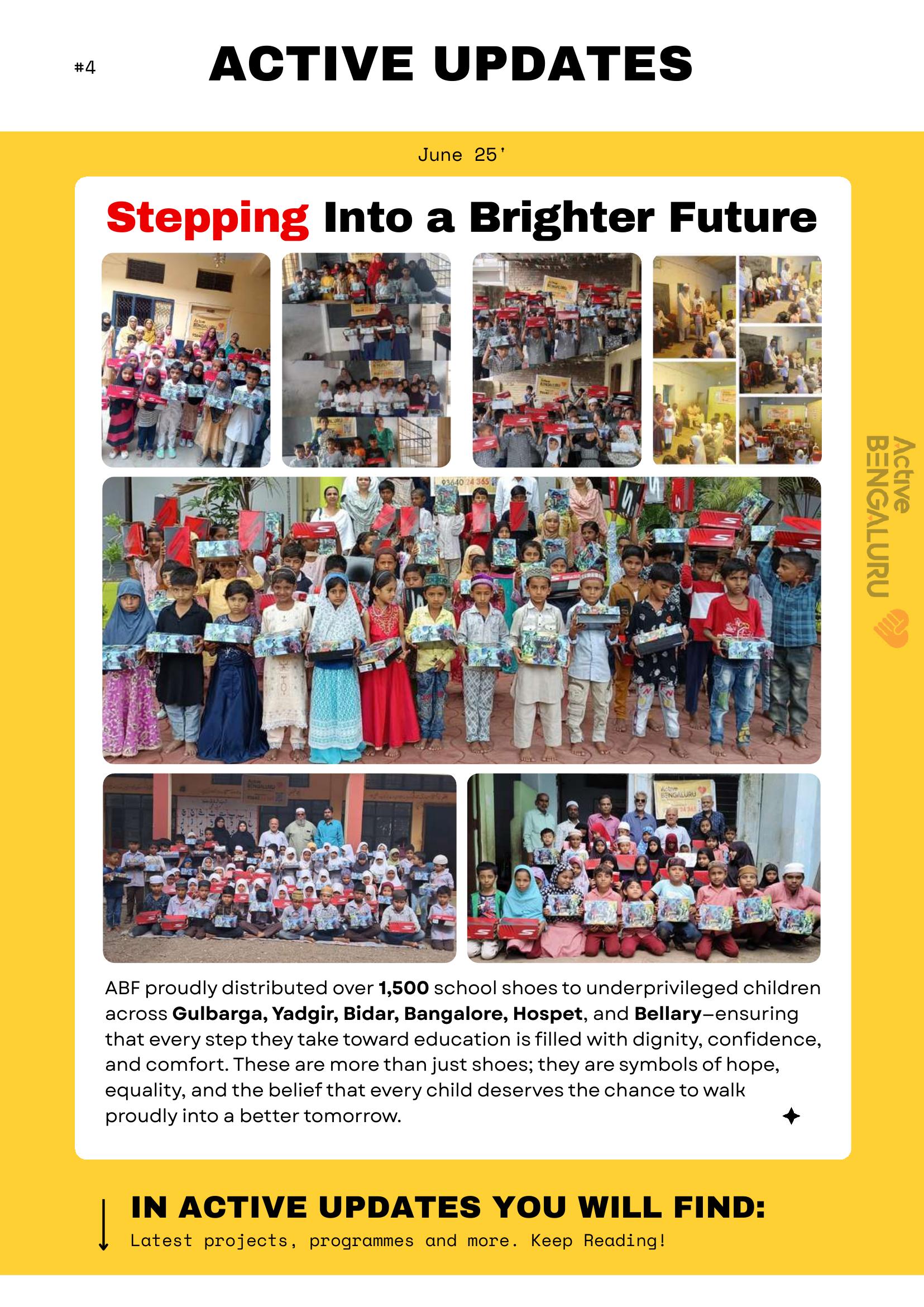 Stepping Into a Brighter Future