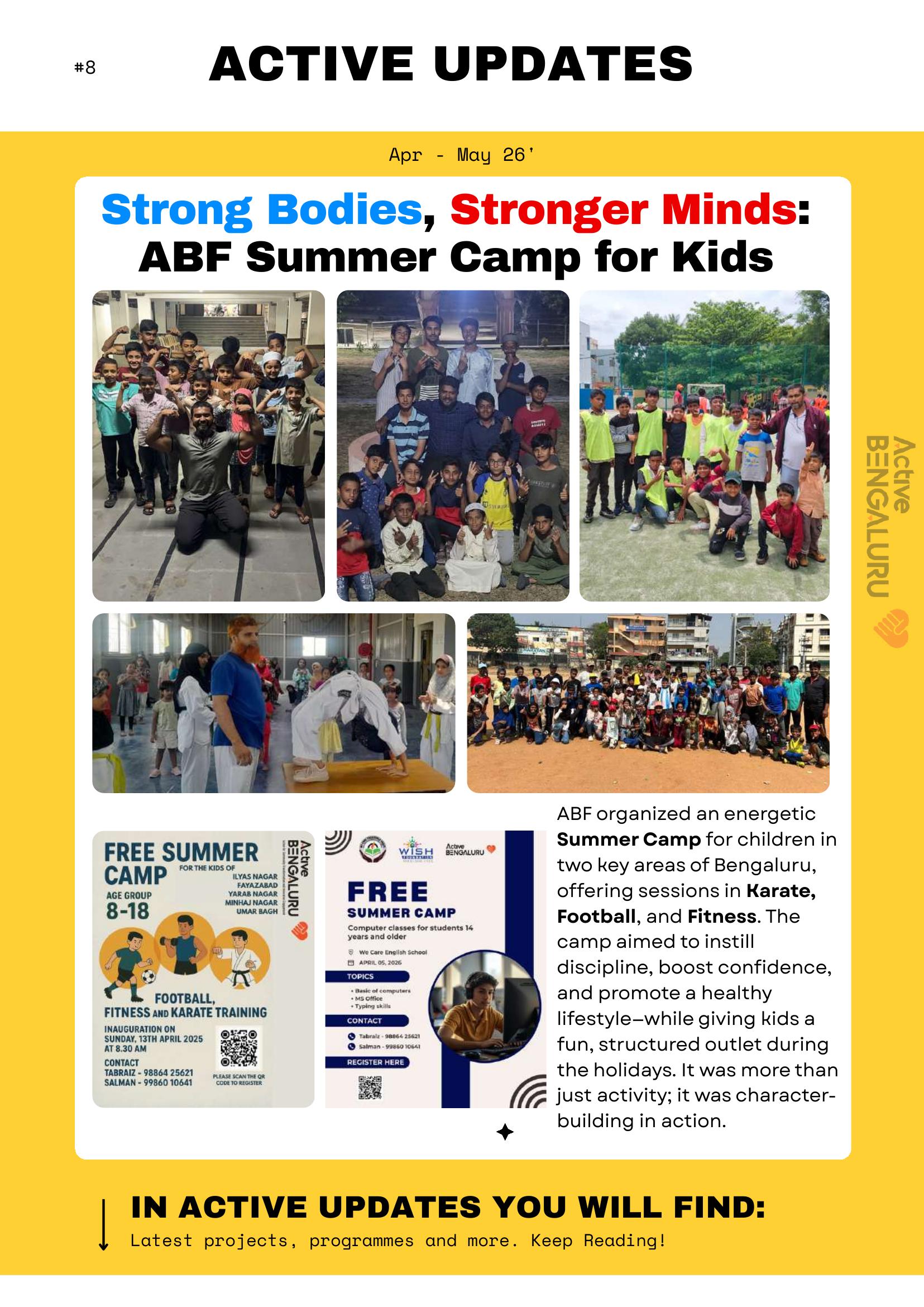 ABF Summer Camp for Kids