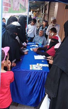 Voter enrollment camp in Bengaluru