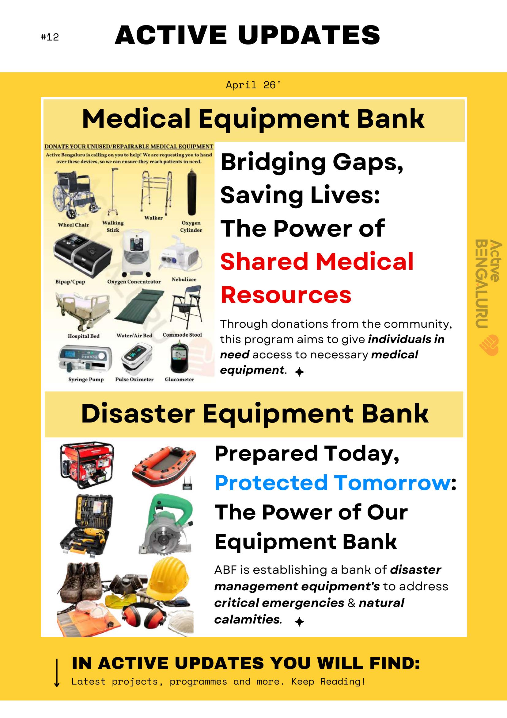 Medical Equipment Bank